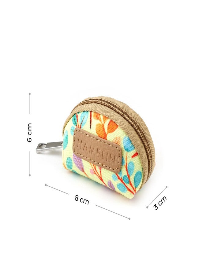 Hamelin Mini Pouch | Small Airpod & Coin Pouch for Women | Earphone Case for Girls | Coin Purse | Small Purse, Multi Purpose Purse Set of Two- Country Garden | Ideal Women's Gift - Image 4